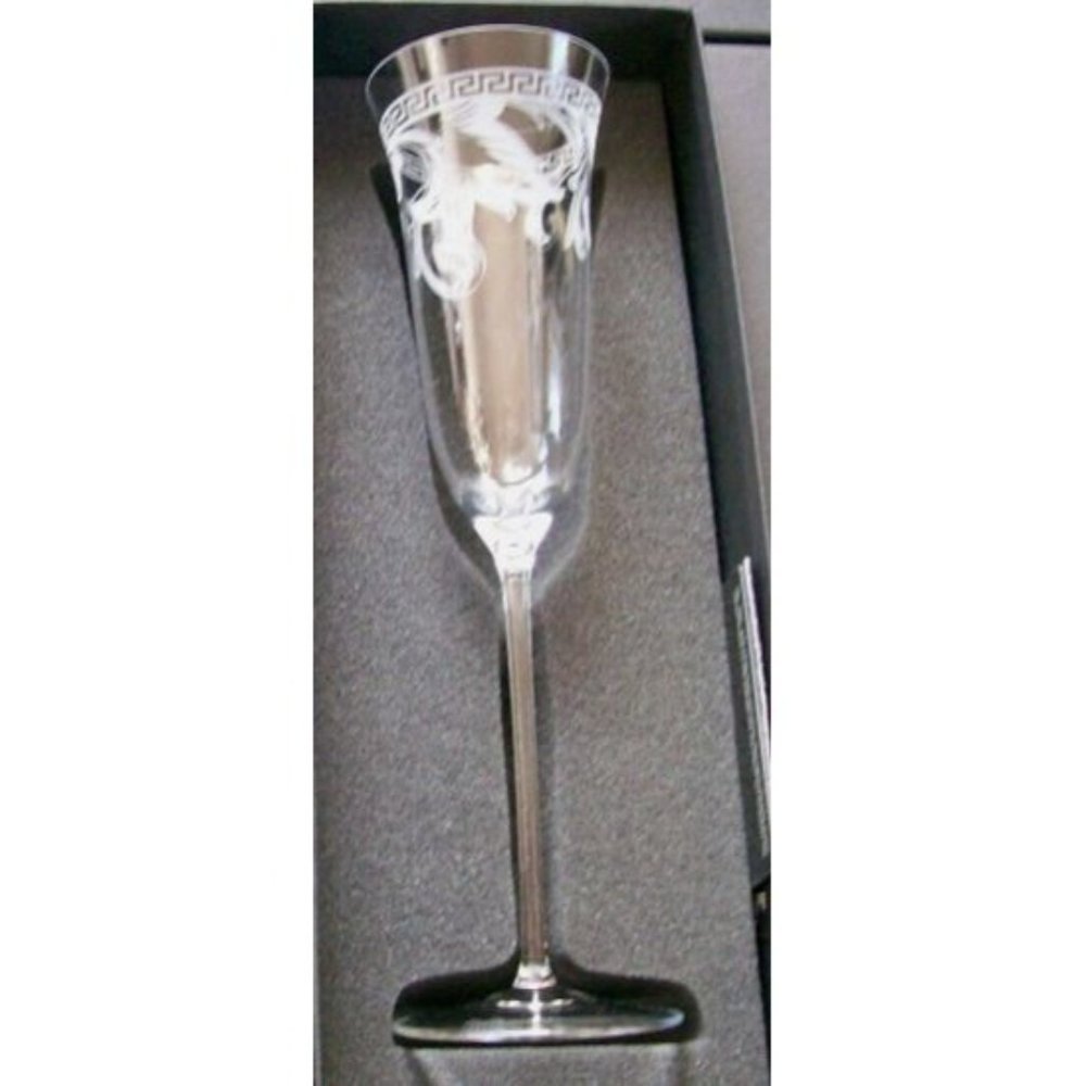 Rosenthal & Versace Arabesque Fluted Champagne Glass 40820 - 30 - Picture 2 of 3